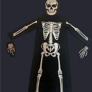 Skeleton Costume - Black and White